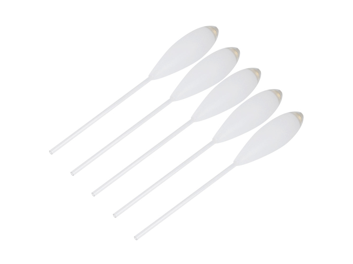 5 Peças Flutuadores de Acrílico para Pesca 20g