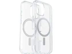 Capa OTTERBOX Symmetry com MagSafe para iPhone 16 (Transparente)