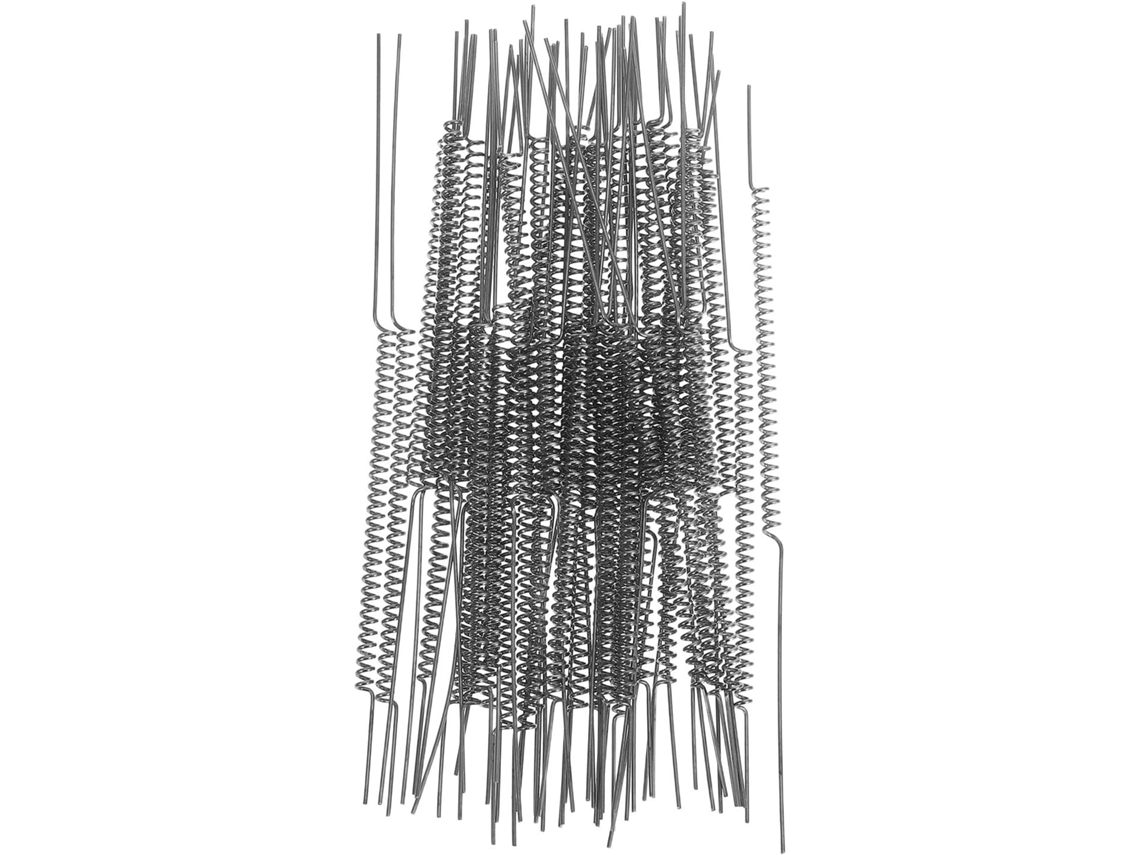 Inoomp 50 Peças de Molas de Aço Inoxidável para Bonecas e Plantas Bonsai. Material Robusto e de Alta Elasticidade para CHABERLU