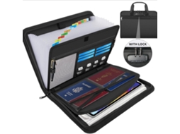 Pasta Para Documentos À Prova De Fogo, Bolsa Para Guardar Documentos Importantes, Pasta Executiva.