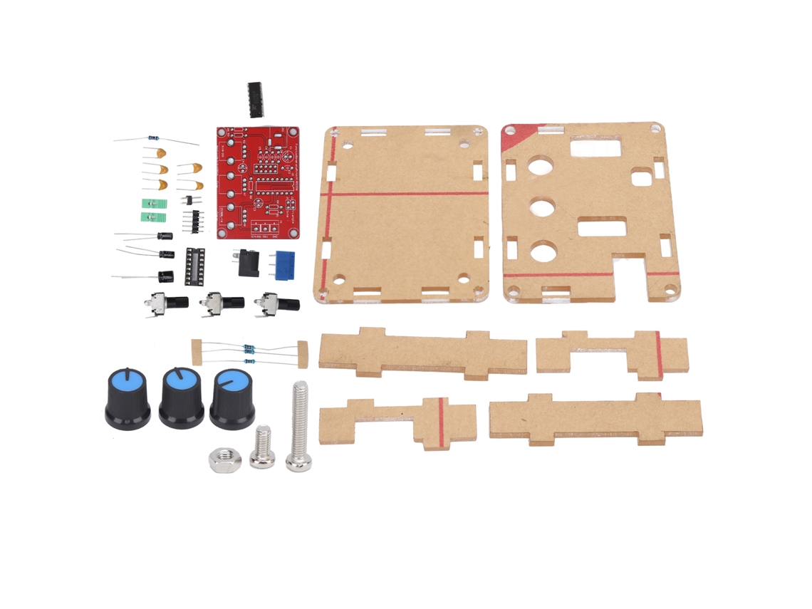 Yuru kit Gerador de Sinal Xr2206 Diy Alto Precisão Onda Senoidal Quadrada Triangular 1hz 1mhz