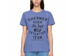 Rockinstone Breakfast Club Movie Detentionteam Heather Light Blue Adult T-shirt Size:m