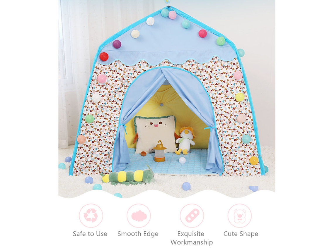 Primerox tenda de Brincar Castelo Princesa Oxford Grande com Bolsa para Crianças Indoor Outdoor