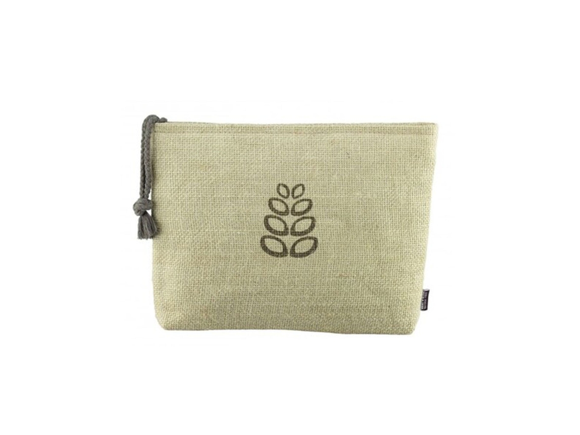 Bolsa Cosmética Grande Juta Nature