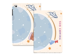 Capa Para Ipad Mini 6/7-8,3 Polegadas, Capa Protetora Flexível De Tpu Com Detalhes Em Earth Layer Siurn