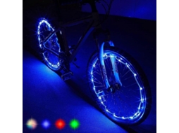 Kit com 2 Luzes LED para Rodas de Bicicleta Visibilidade 360° S/MARCA