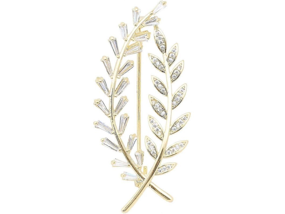 2026 broche de Moda para Mulher com Flores de Cristal Colorido em Latão Dourado Plated