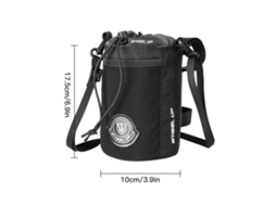 Suporte Para Garrafa De Água Para Bicicleta Bolsa Porta-garrafa Com Alça Ajustável Para Guidão Mtb Resistente À Água