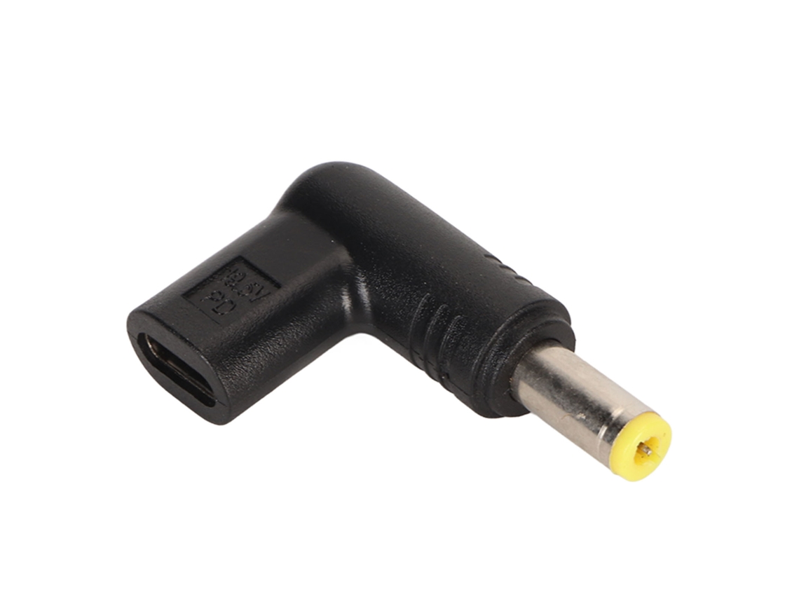 2026zentro-adaptador Usb C Fêmea Para Dc 5.5x2.5mm Profissional 100w Pd Carregamento Rápido Para Notebook