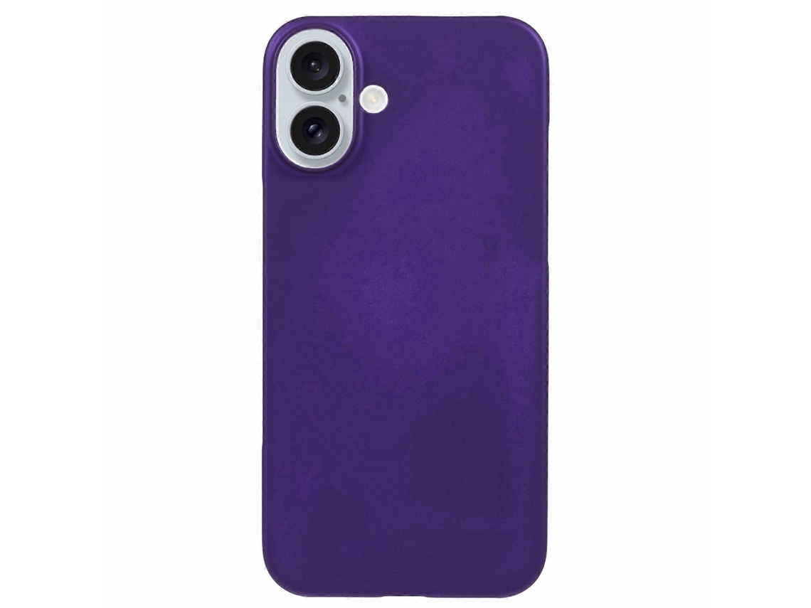 Capa Protetora Para Iphone 16 Plus, Capa Protetora Rígida, Fosca, Antirriscos, Com Toque De Pele