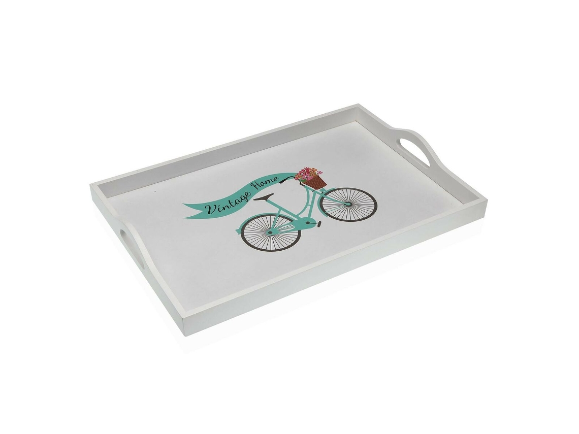 Tabuleiro VERSA Bicicleta Madeira Mdf 30 X 5 X 45 Cm