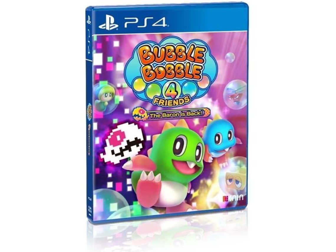 Jogo PS4 Bubble Bobble 4 Friends Baron Está De Volta