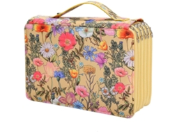 Estojo Organizador Colorido Para Lápis Com 250 Compartimentos, 5 Camadas E Zíper, Bolsa Grande Para Gokoco