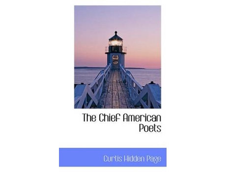 Livro the chief american poets de curtis hidden page (inglês)
