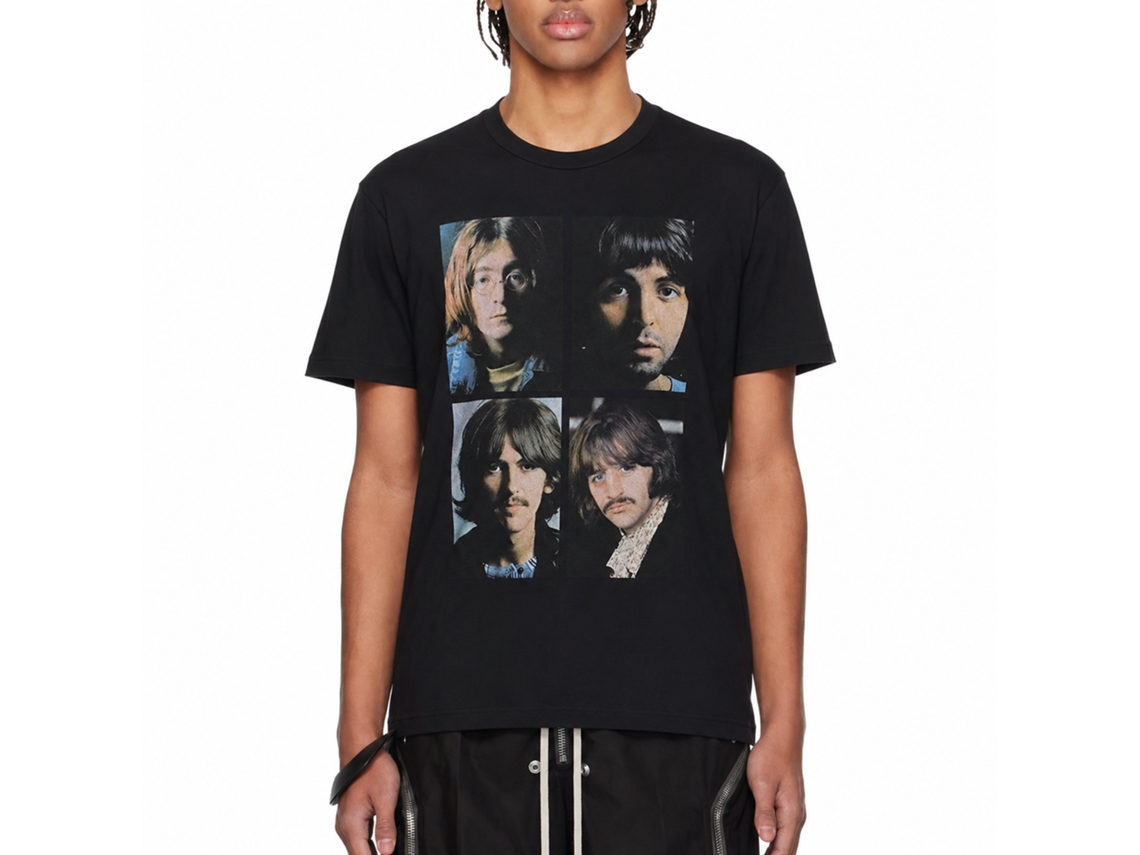 The Beatles White Album Faces T-shirt Classic Unisex Adults Size:xxl