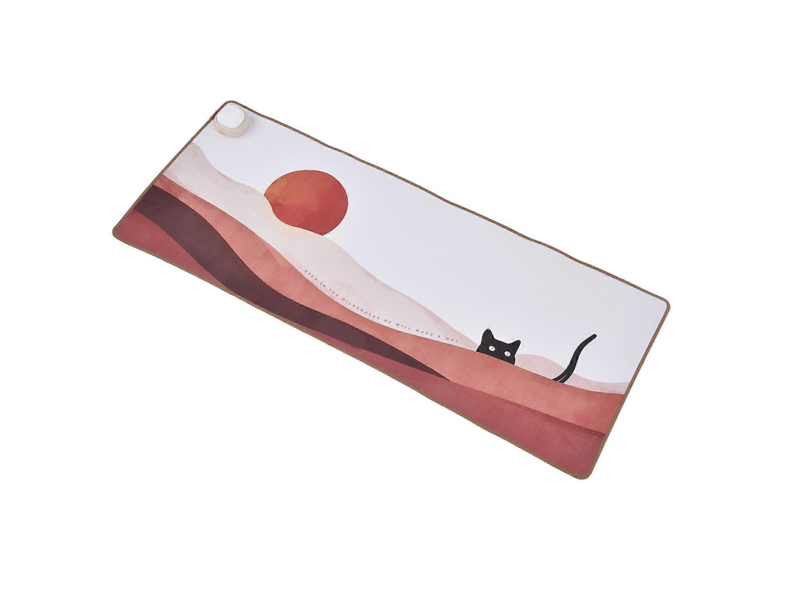 Mousepad Aquecido Para Mesa, 80x32cm, Com Controle Por Toque E 3 Velocidades De Aquecimento. Olysi Shop