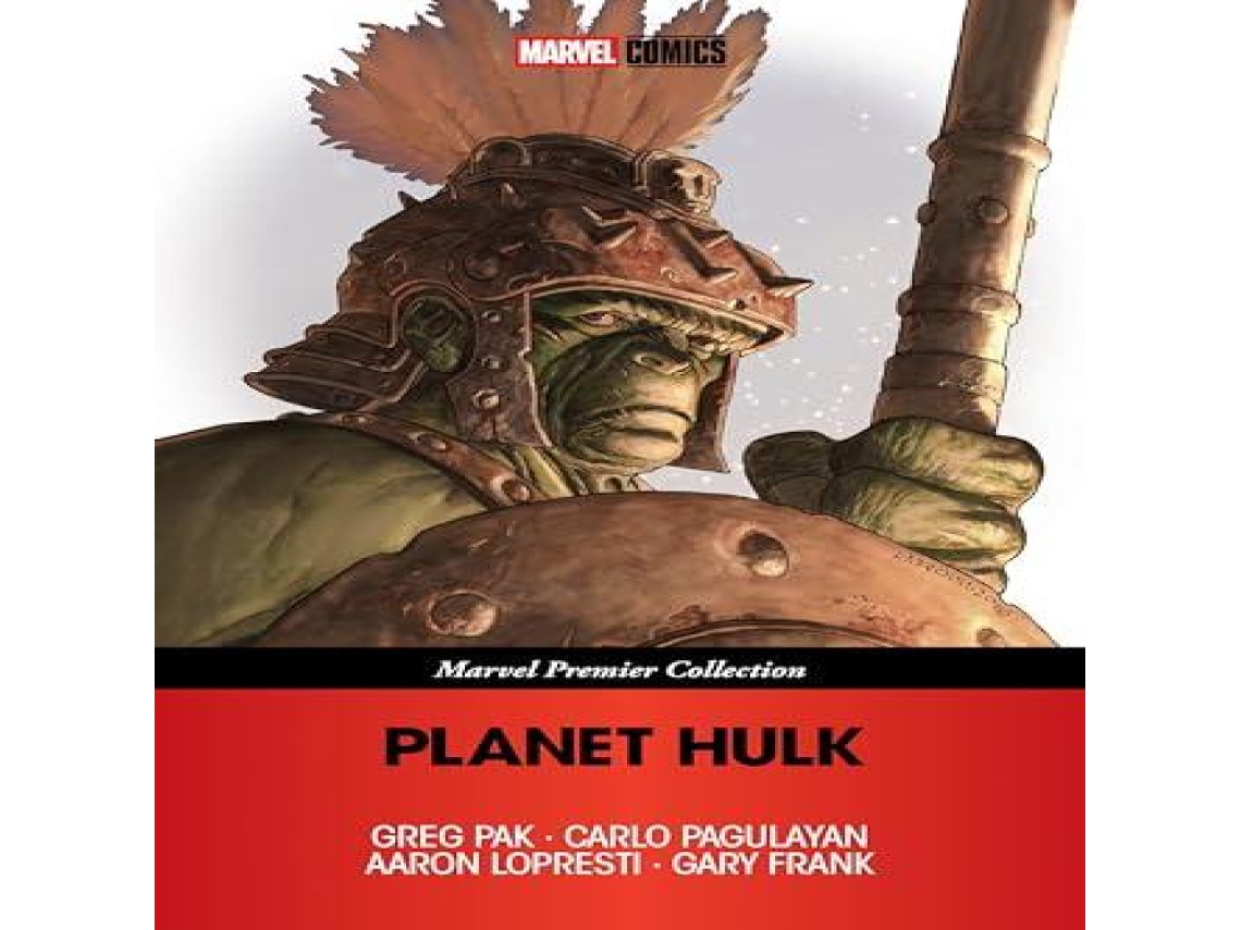 Livro Planet Hulk de Greg Pak (Inglês)