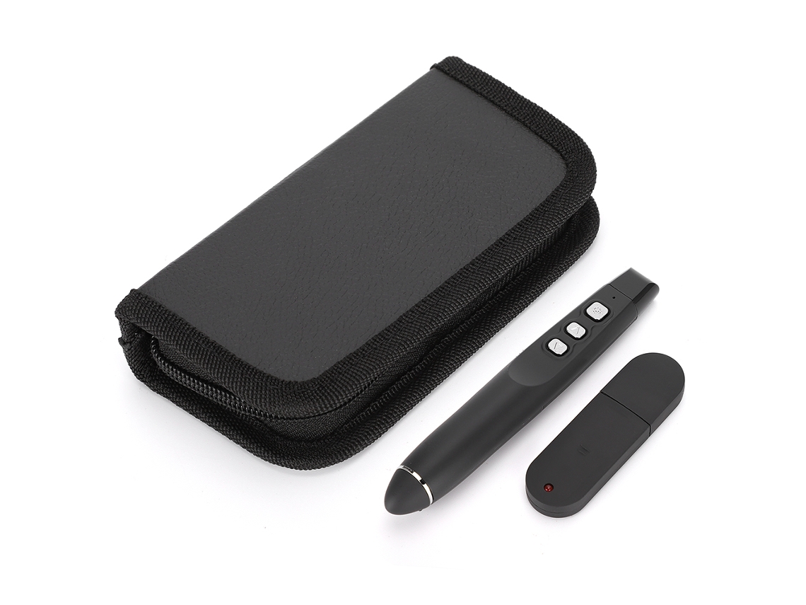 Puntero Inalámbrico Pp 820a para Presentaciones Ppt, Control Remoto, Lápiz para Pasar Páginas Con Funciones de Pantalla Completa Y En Blanco Y Negro.