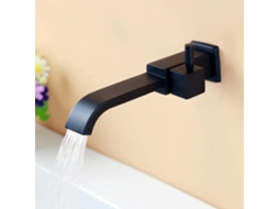 Torneira Misturadora De Cozinha, Misturador De Parede Para Lavatório G1/2, Embutida Para Cozinha E Banheiro, Cobre, Água Fria, Monocomando