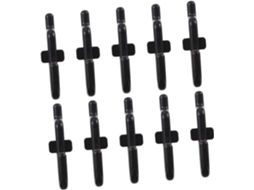 Conjunto De 100 Ganchos Para Prateleira Armazenamento, Painel Perfurad