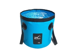 Balde Dobrável De 12l Para Pesca,portátil E Multifuncional Balde Dobrável Para Lavagem,pesca,camping E Jardinagem Btforus