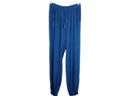 2026 pantalones Harem para Mujer Bohemio Viajero Cómodo Mujer Pantalones Holgados Con Cintura Elástica Y Bolsillos Laterales