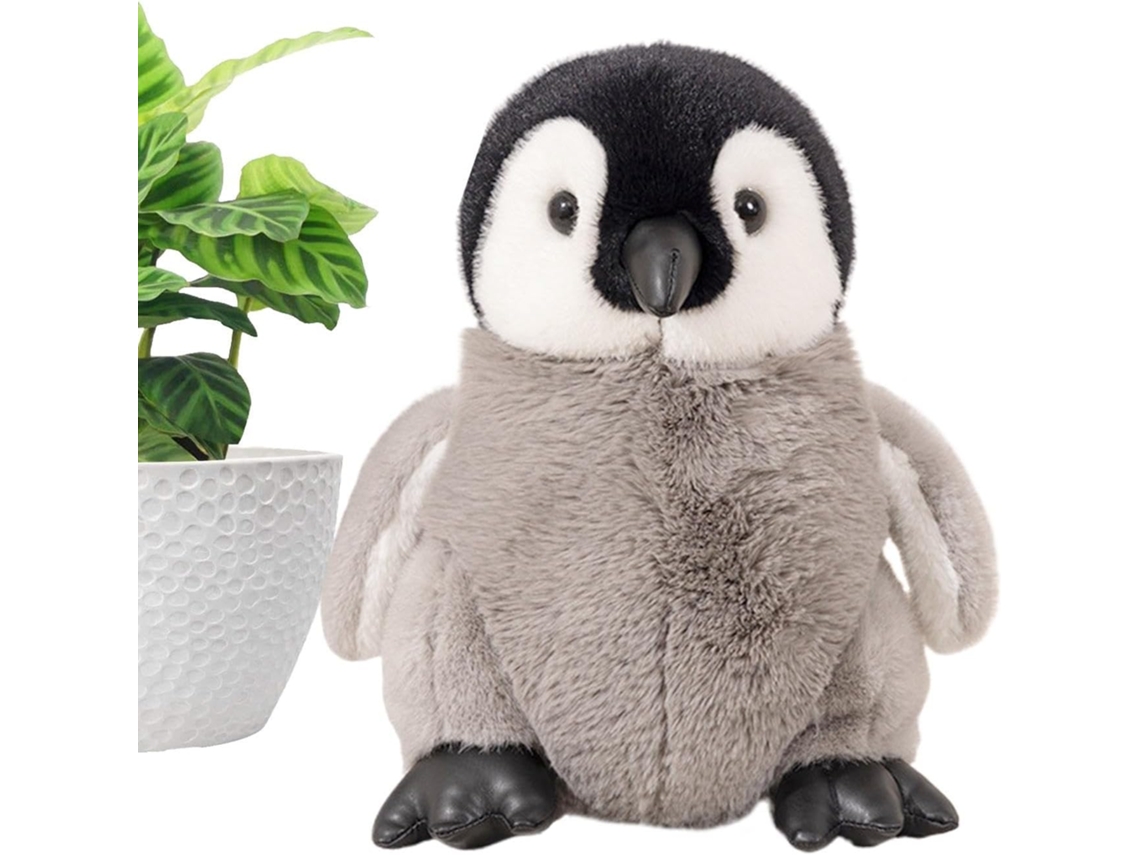 Boneco De Pinguim Pelúcia Macio E Fofo