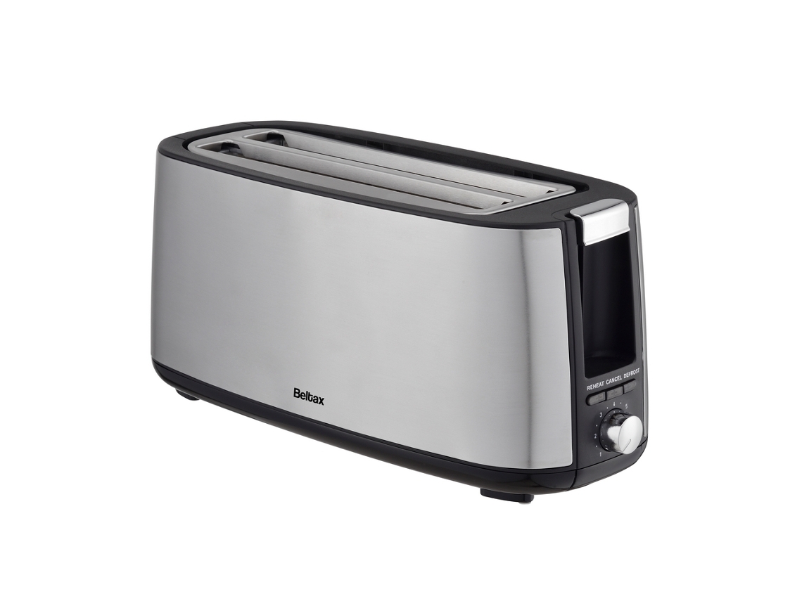 Torradeira BELTAX BTE-2008 (1400 W - Inox)