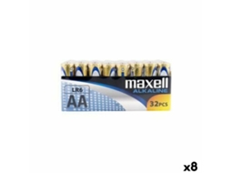 Pilhas Alcalinas Maxell Lr06 1,5 V (8 Unidades) (32 Peças)