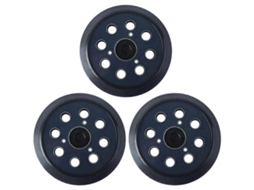Disco de Lixa 125 Mm Compatível com Makita 743081, 8, Substituto do Modelo Bo5010, 8 Furos BRILVIBERA (3 Peças)