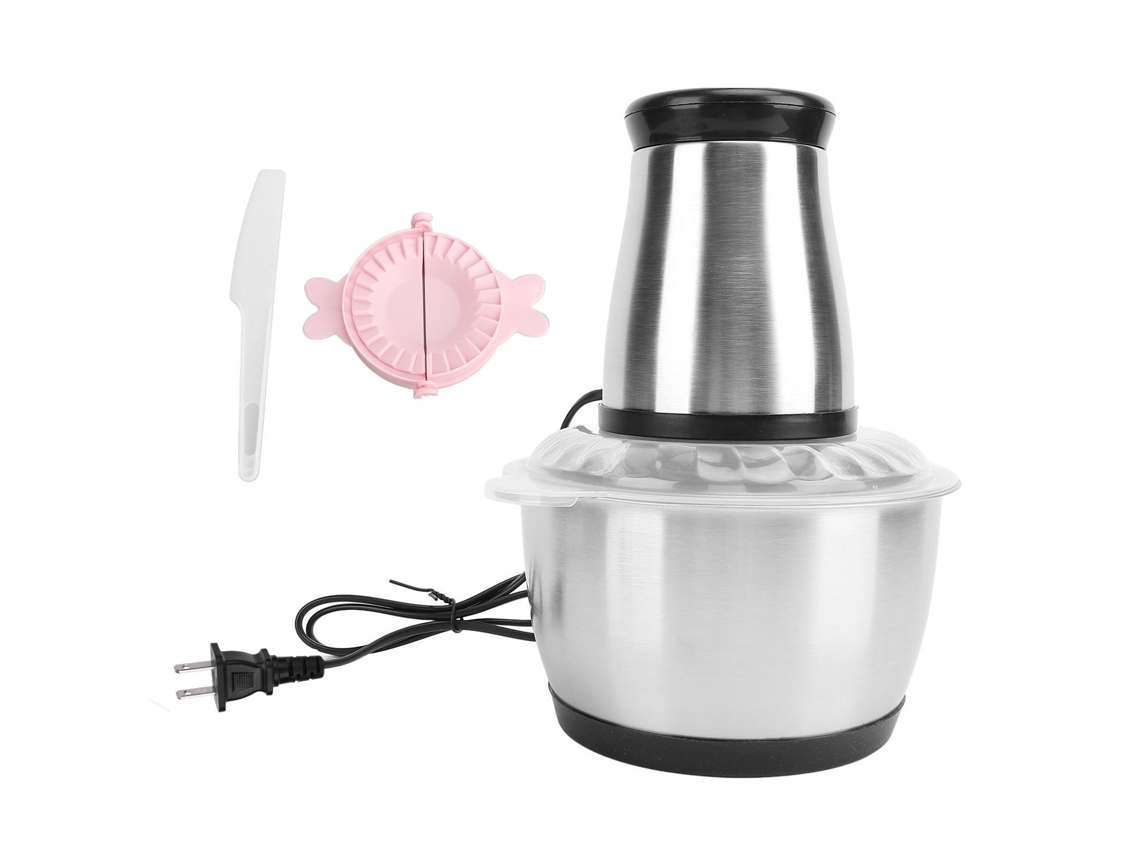 Processador de alimentos elétrico com bacia de AÇO INOX de 2l 200w | S/MARCA