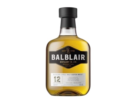Whisky Single Malt BALBLAIR 12 Anos (0.7 L - 1 Unidade)