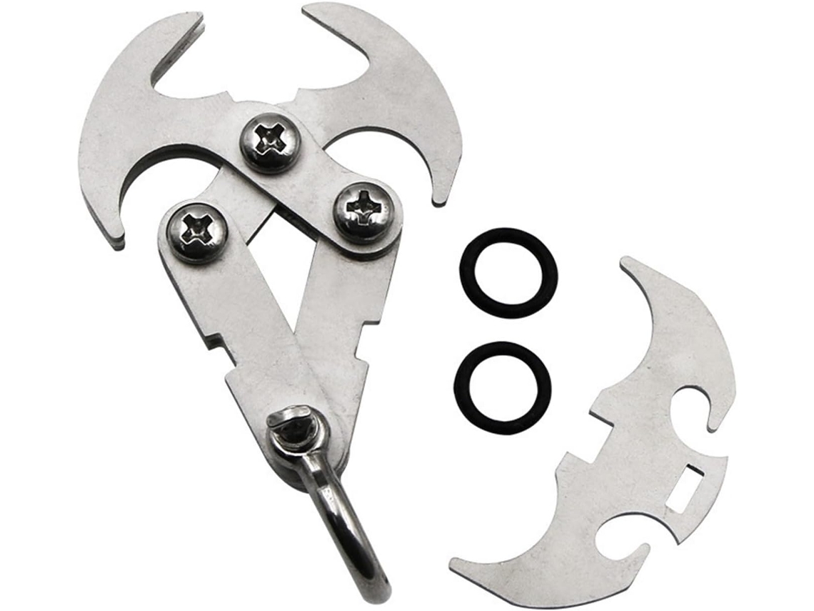 Equipamento de Escalada nas Árvores Crochê de Gravidade Grappin Flexível Exterior Griffes Dentelées SFUSHOS