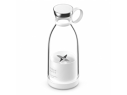 Liquidificador Portátil Elétrico 380 Ml Recarregável Usb Com Carregamento Magnético, Copo Para Sumos, Rosa Coral