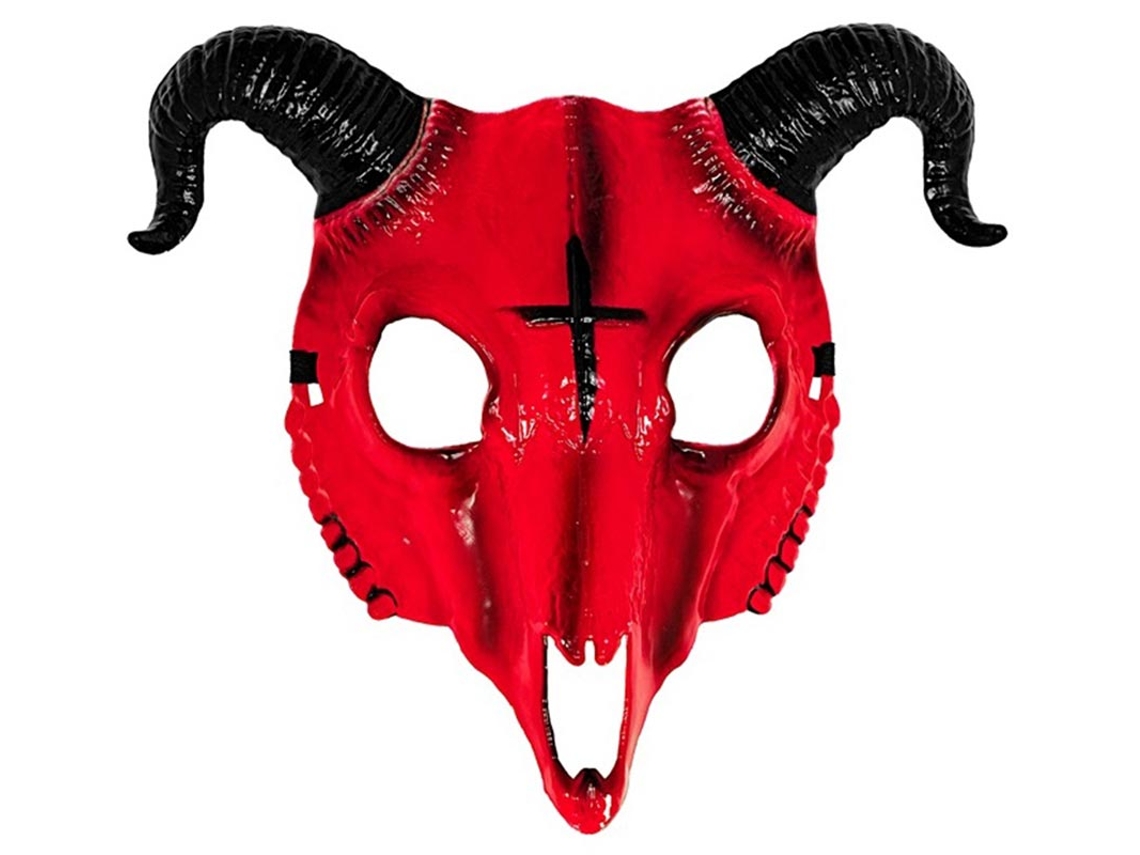 Mscara De Crnio De Carneiro Vermelho