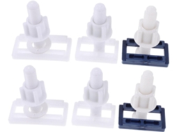 Conjunto De 6 Parafusos Fixação Para Assento Sanitário,dobradiças Substituição E Ferramentas...