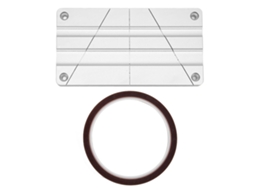 Aetheria conjunto de Junção de Fita Reel To Reel 1/2 e 1/4 Polegadas com Bloco de 10 Polegadas
