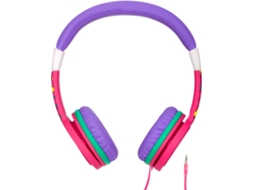 Auscultadores com Fio GOODIS Googoos Rosa (On Ear - Rosa)