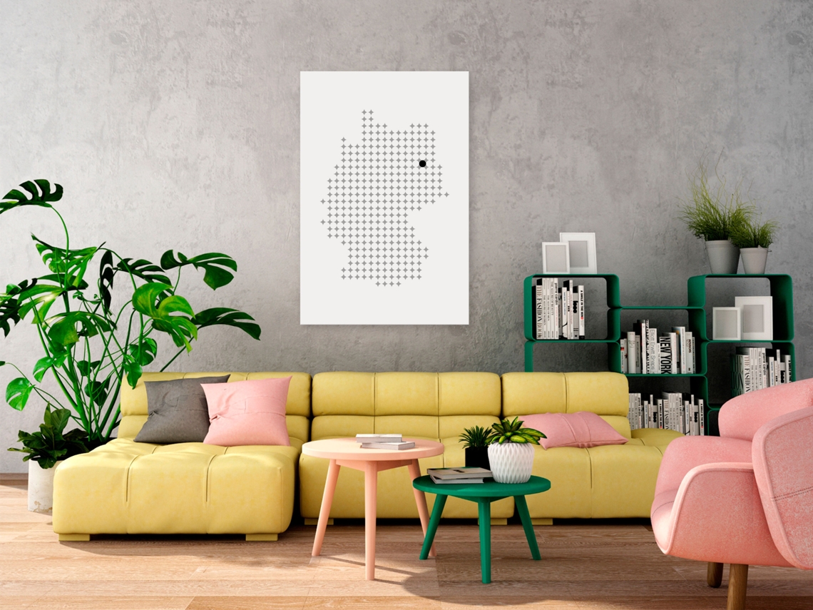 Quadro ARTGEIST Germany (1 Part) Vertical (60x90)