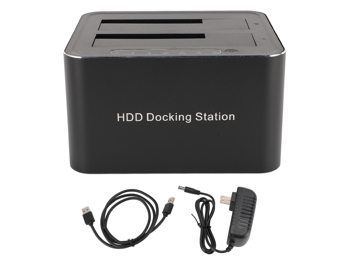 Doca De Conexão Para Discos Rígidos Dual Bay Usb 3.0 Compatível Com I Ii Iii