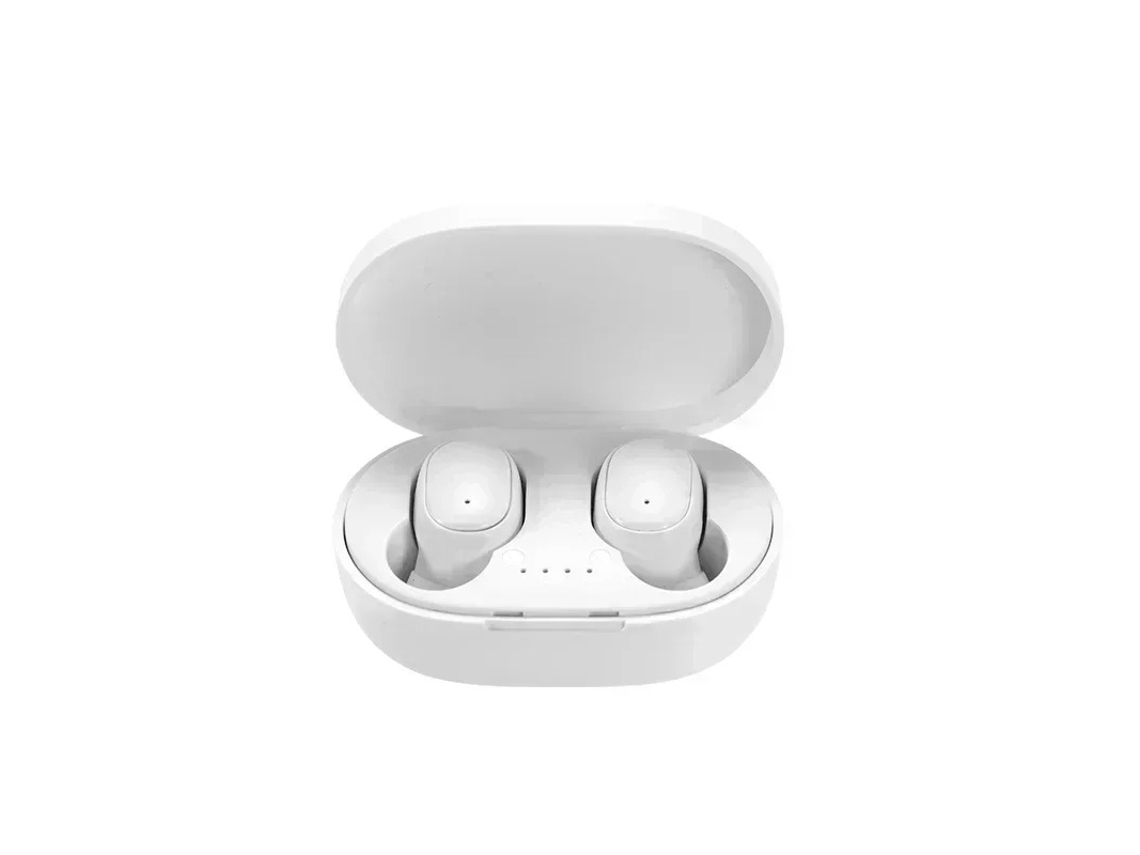 (branco) Fones De Ouvido Intra-auriculares Sem Fio Bluetooth 5.0 Tws Com Microfone, Cancelamento De Ruído E Controle De Volume.