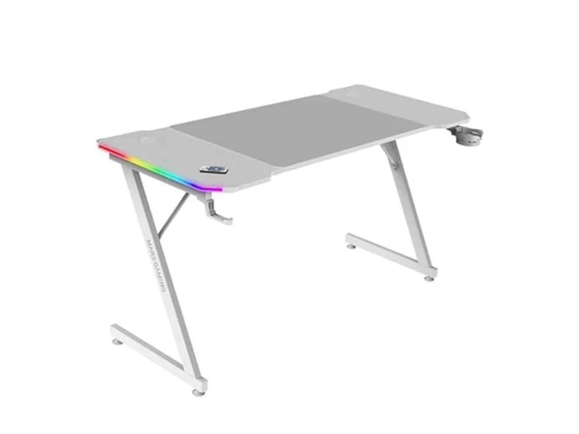 Mesa de jogos Mars Gaming Ergo White 140 x 60 cm