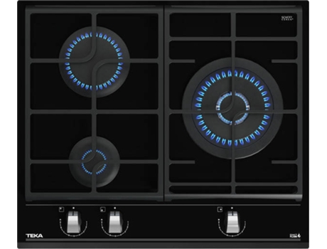 Placa de Gás TEKA GZC 63310 XBB (Gás Butano-Propano - 60 cm - Preto)