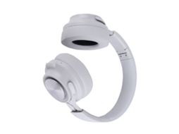 Fone de Ouvido Sem Fio Bluetooth Gamer com Bateria de Longa Duração e Cabo 3.5mm Branco | S/MARCA