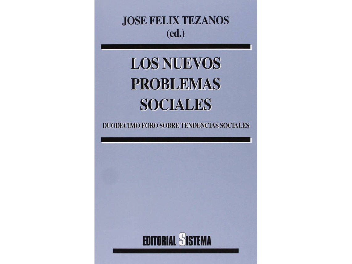 Livro Nuevos Problemas Sociales de Jose F. Tezanos (Espanhol)