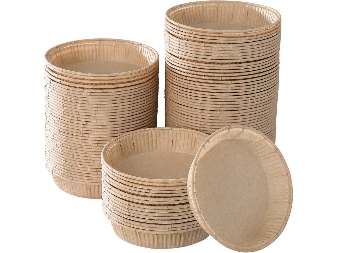 Forminha De Papel Para Muffins E Cupcakes, 4,3 Cm, Formato Redondo, Para Assar E Apresentar Sobremesas Em Festas E Eventos