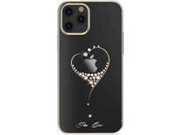 Capa iPhone 12 Mini KINGXBAR  Dourado