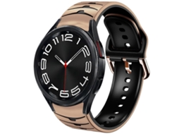 Pulseira De Relógio De Silicone Com Textura Curva