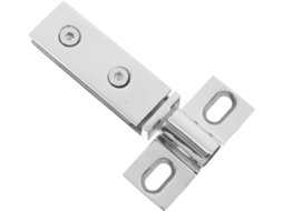 Conjunto De Chuveiro Duplo Em Aço Inoxidável Para Portas Vidro, Estilo Moderno E Para