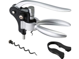 Conjunto de Luxo de 3 Pecas para Abrir Garrafas e Vinho, Desenroscador e Destampador em Aluminio de Alta Qualidade ZYBLSSBB